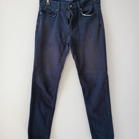 Banana Republic Men's Traveler Jeans Tapered Fit Stretch Denim Pants | Sz 33x32 - Picture 1 of 7